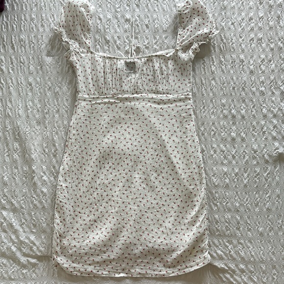 Princess Polly - Natalina Mini Dress White Size 6 - Picture 8 of 9